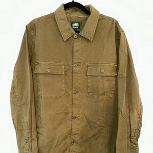 Roots Green Shirt Jacket